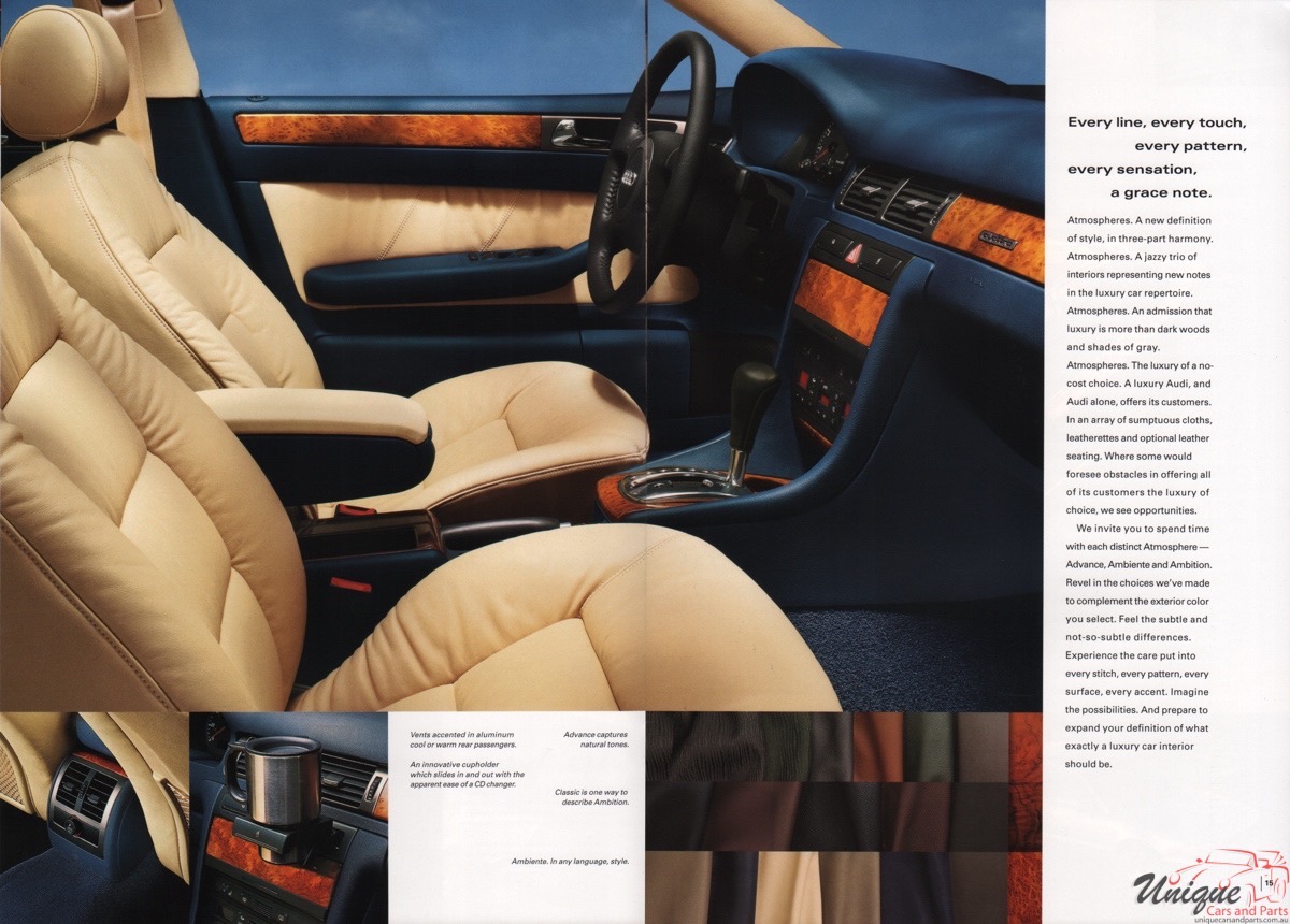 1999 Audi Brochure Page 5